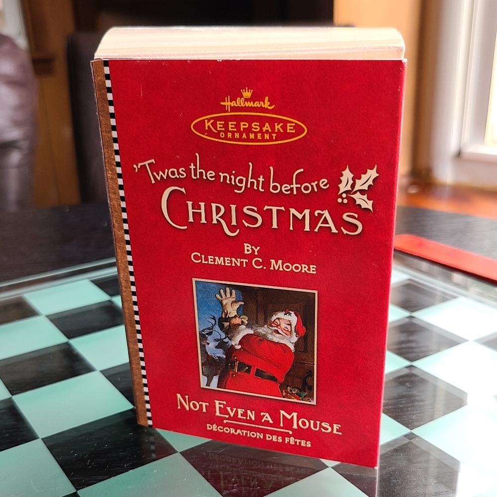 Hallmark Keepsake Ornament twas the night before Christmas grandfather c… - Picture 7 of 15
